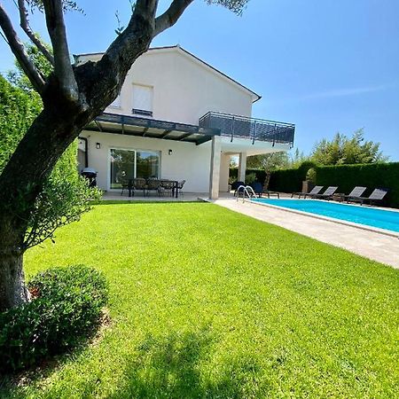 Villa Divina With Private Heated Pool Pula Exteriör bild